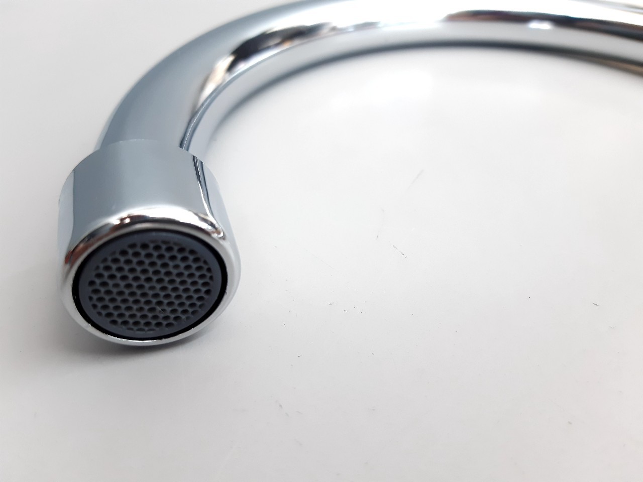 ก็อกอัดแผงซิงค์ติดผนังไม้ไอติม งวงโค้ง SG009