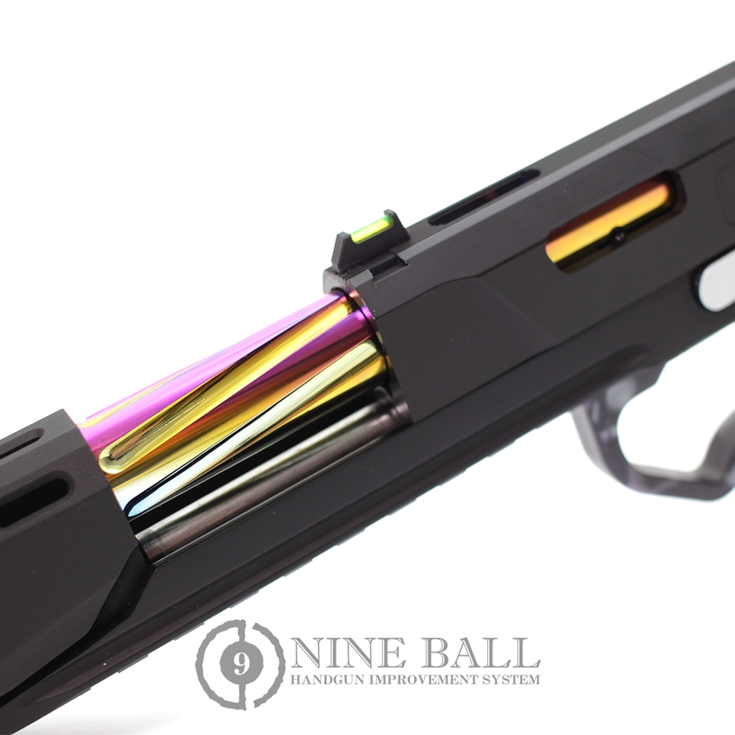 LAYLAX Nine Ball "Fixed" Aluminum Heat Gradation Fluted Outer Barrel for Tokyo Marui Hi-CAPA 5.1 GBB