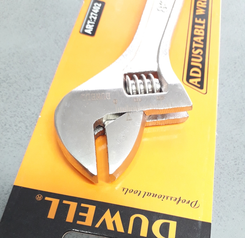 ประแจเลื่อน 8" Duwell