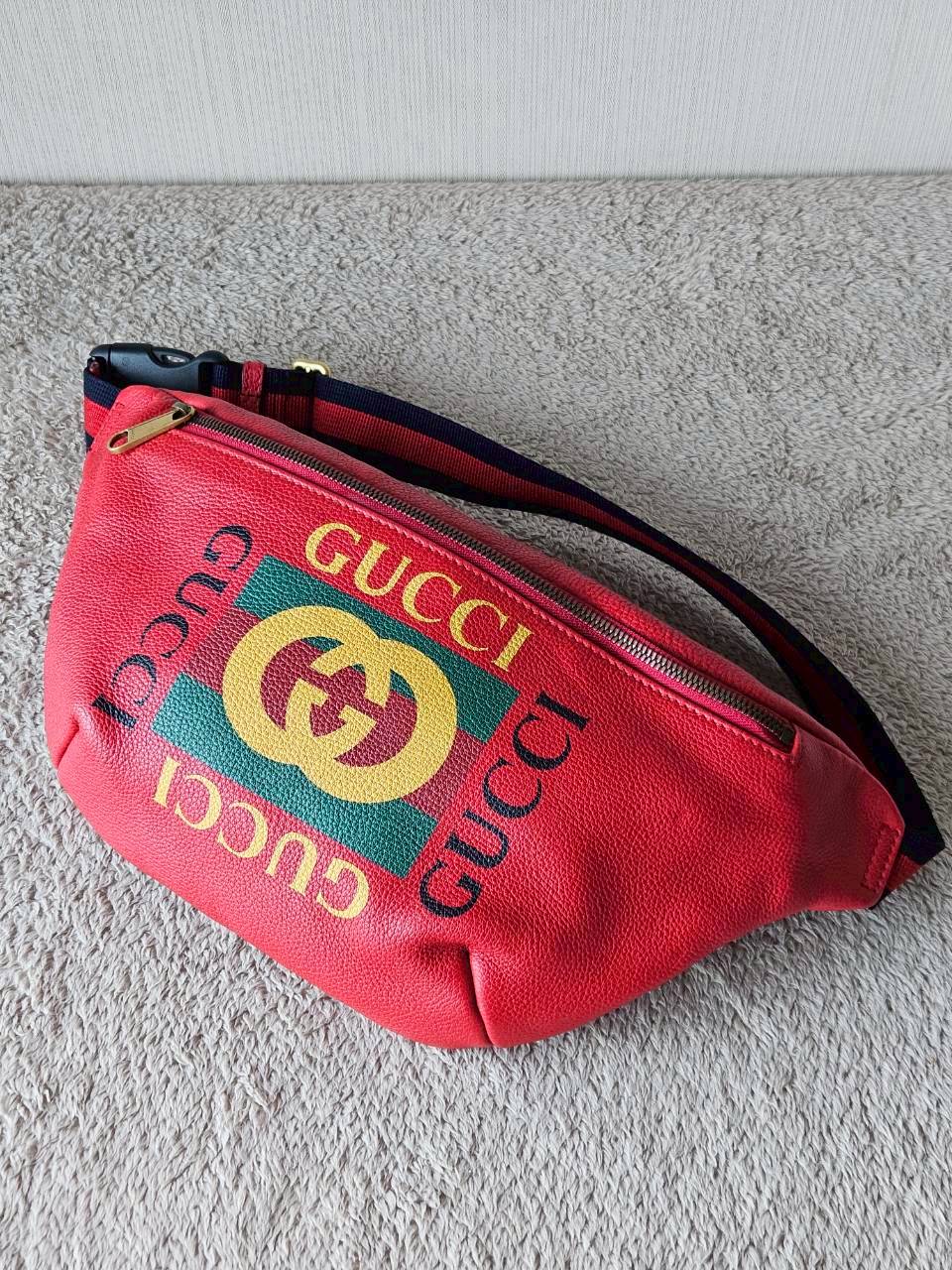 Gucci Print Small Belt Bag