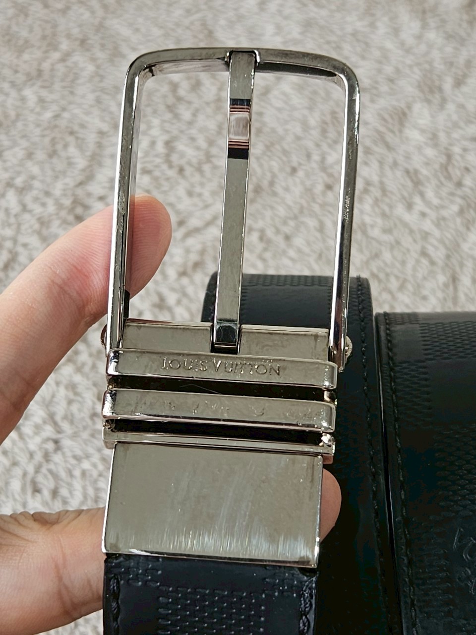 LV Damier Infini Ceinture Revisible Belt
