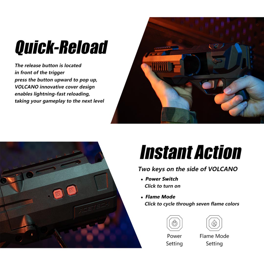 ACETECH Volcano Airsoft Grenade Launcher