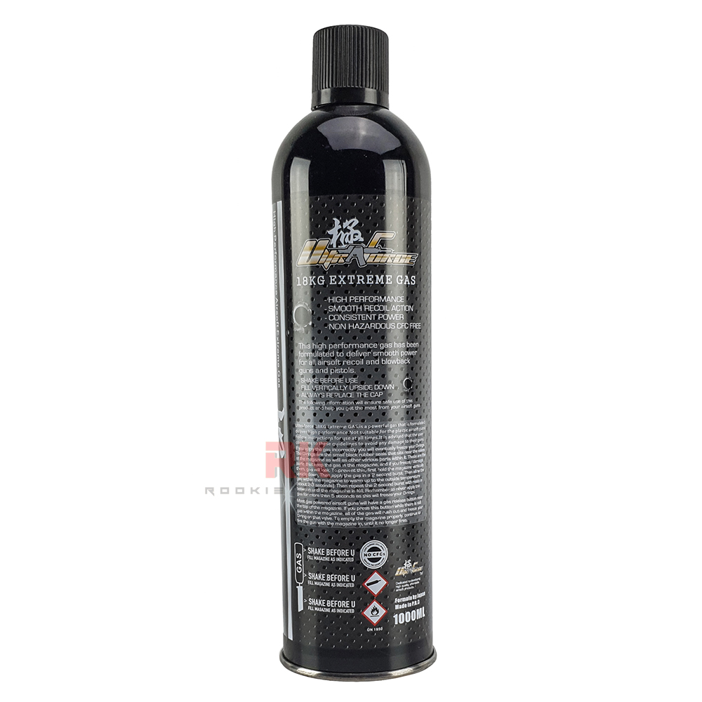 Ultraforce Black Gas 18KG