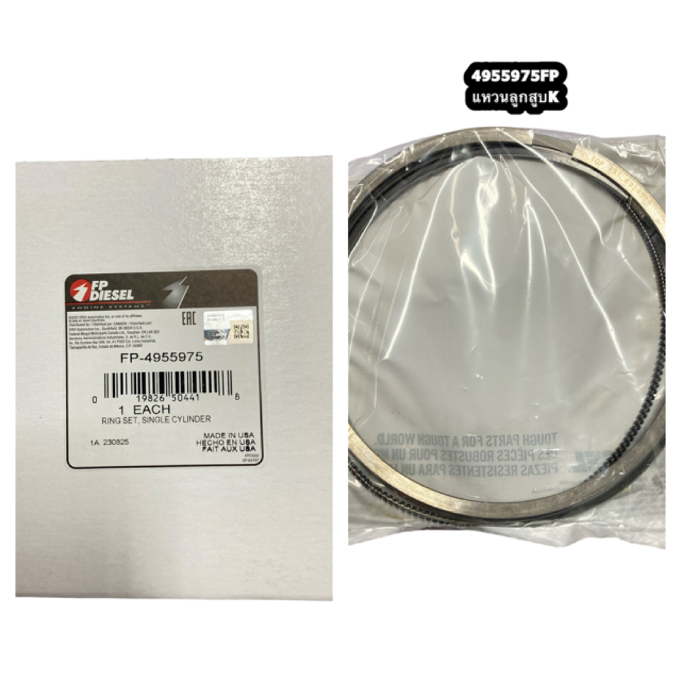 4955975FP แหวนลูกสูบK ยี่ห้อ FP
