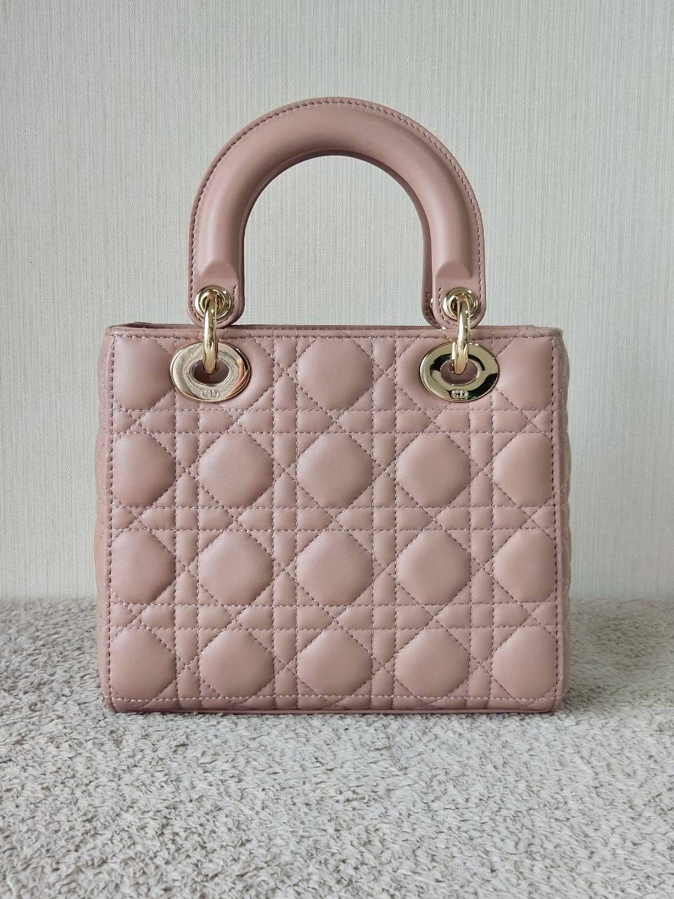 Lady Dior Small Beige
