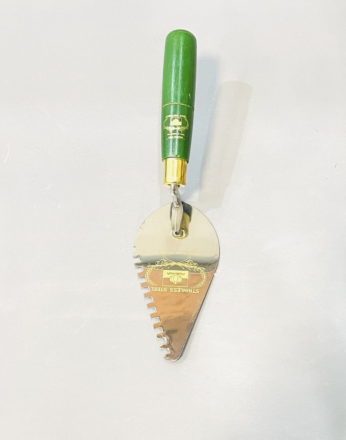 เกียงหวี 6" สแตนเลส พัมคิน (เกียงแหลมมีฟันขวา)