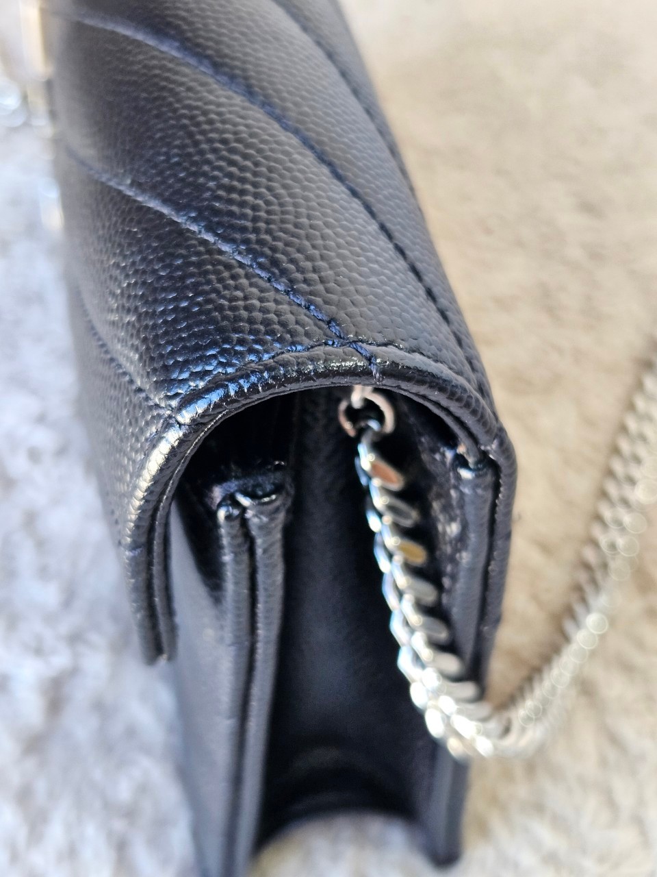 YSL WOC 7.5 สีดำอะไหล่เงิน