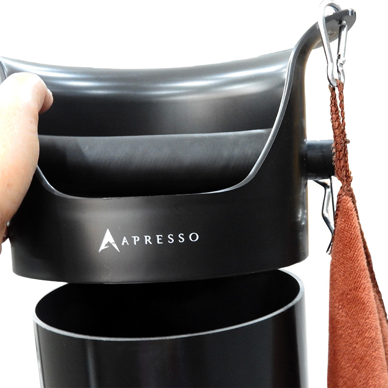 APRESSO Floor standing knock box-tall style