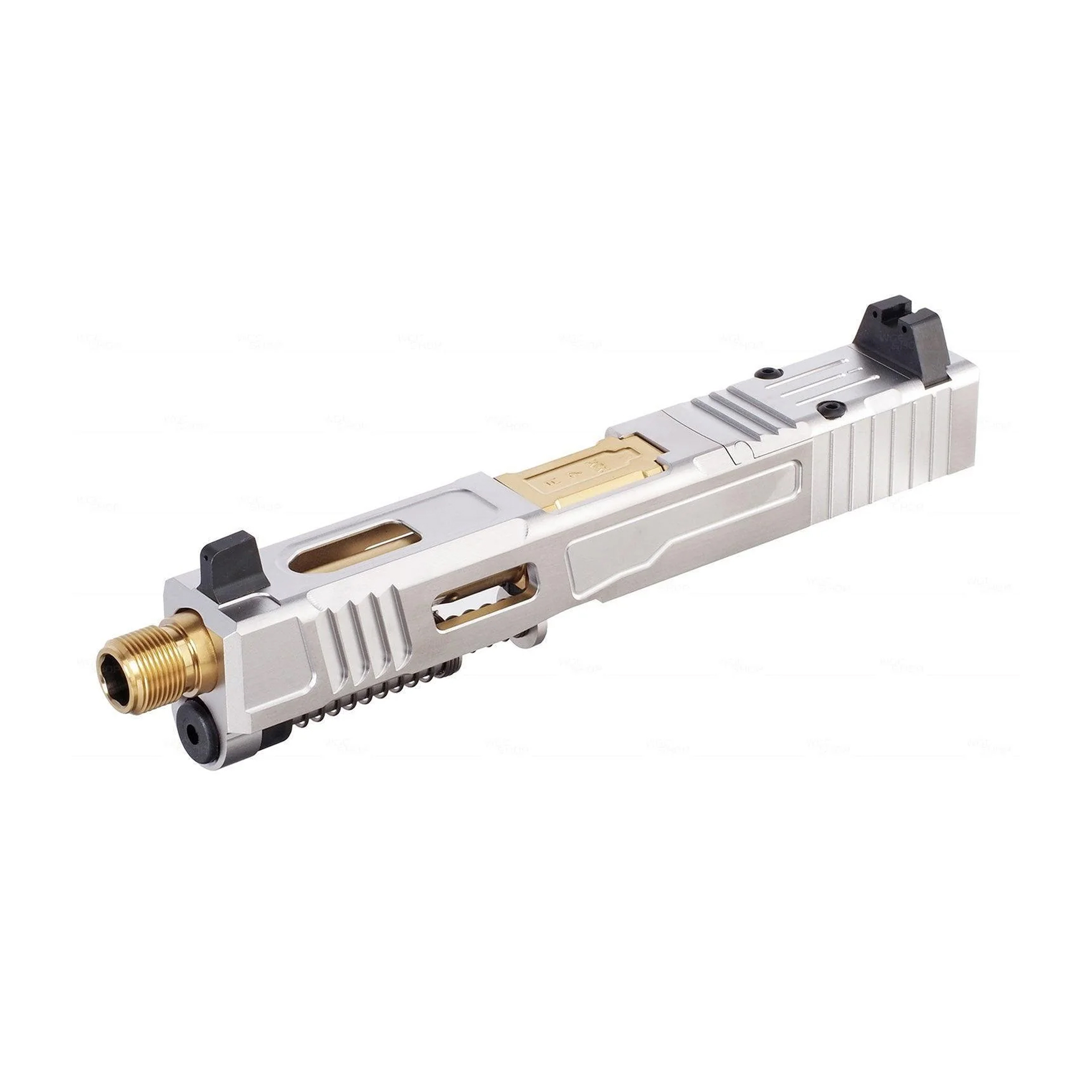 VFC Fowler Industries MKII G19 Gen4 Complete Upper Slide Set - Stainless Steel