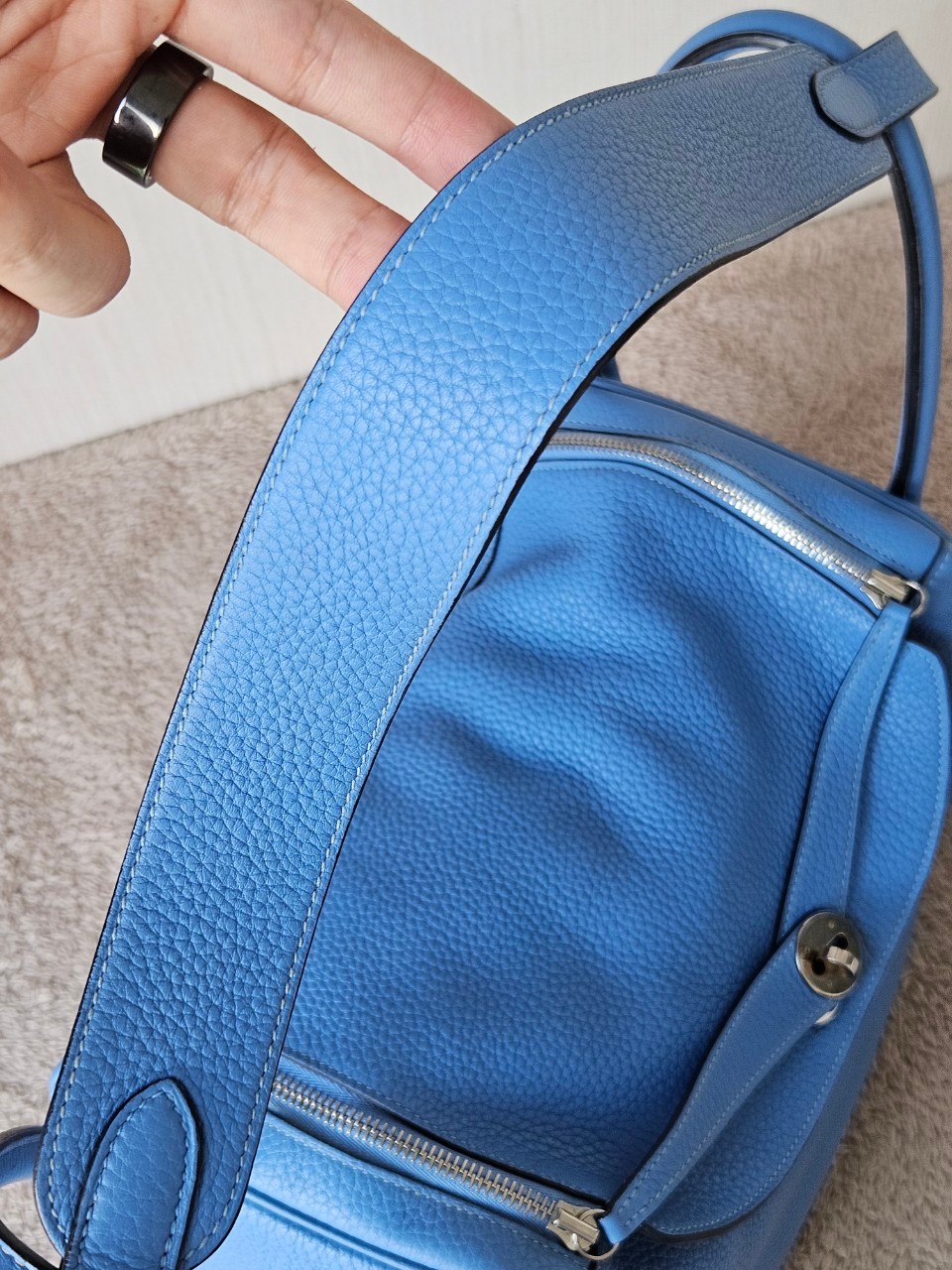 Hermes Lindy Size34 Stamp R