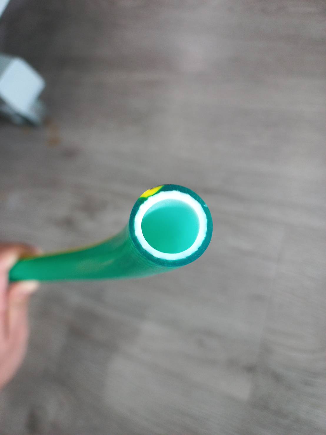 สายยางใยถักเขียว 5/8 (เมตร)