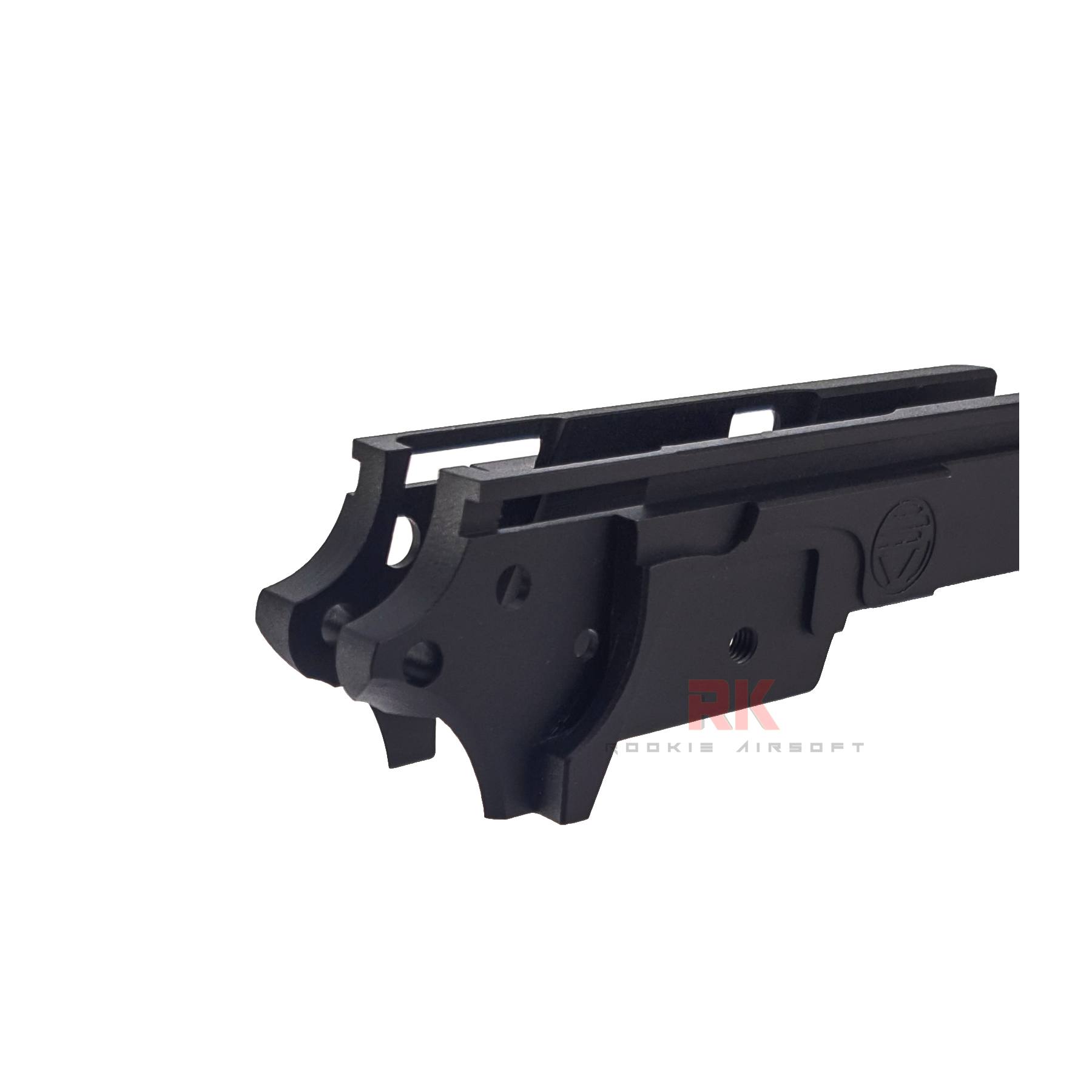 KF Airsoft Aluminum 3.9 inch Advance Frame with Hammer Set for Marui Hi-Capa - SV (Black)