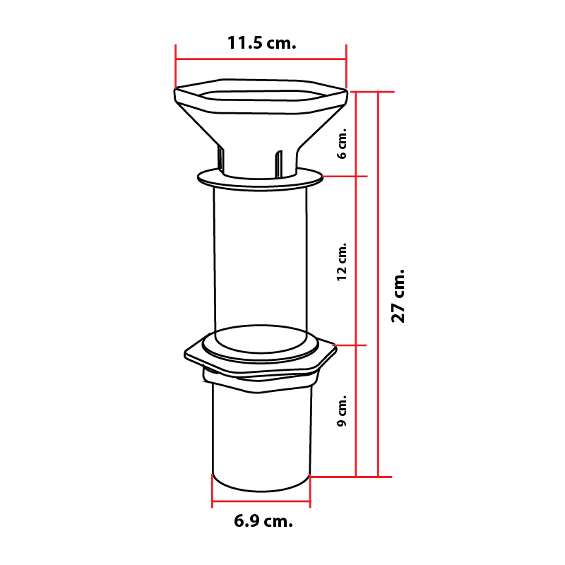 เครื่อชงกาแฟ แบบแอโร่เพรส 1610-383