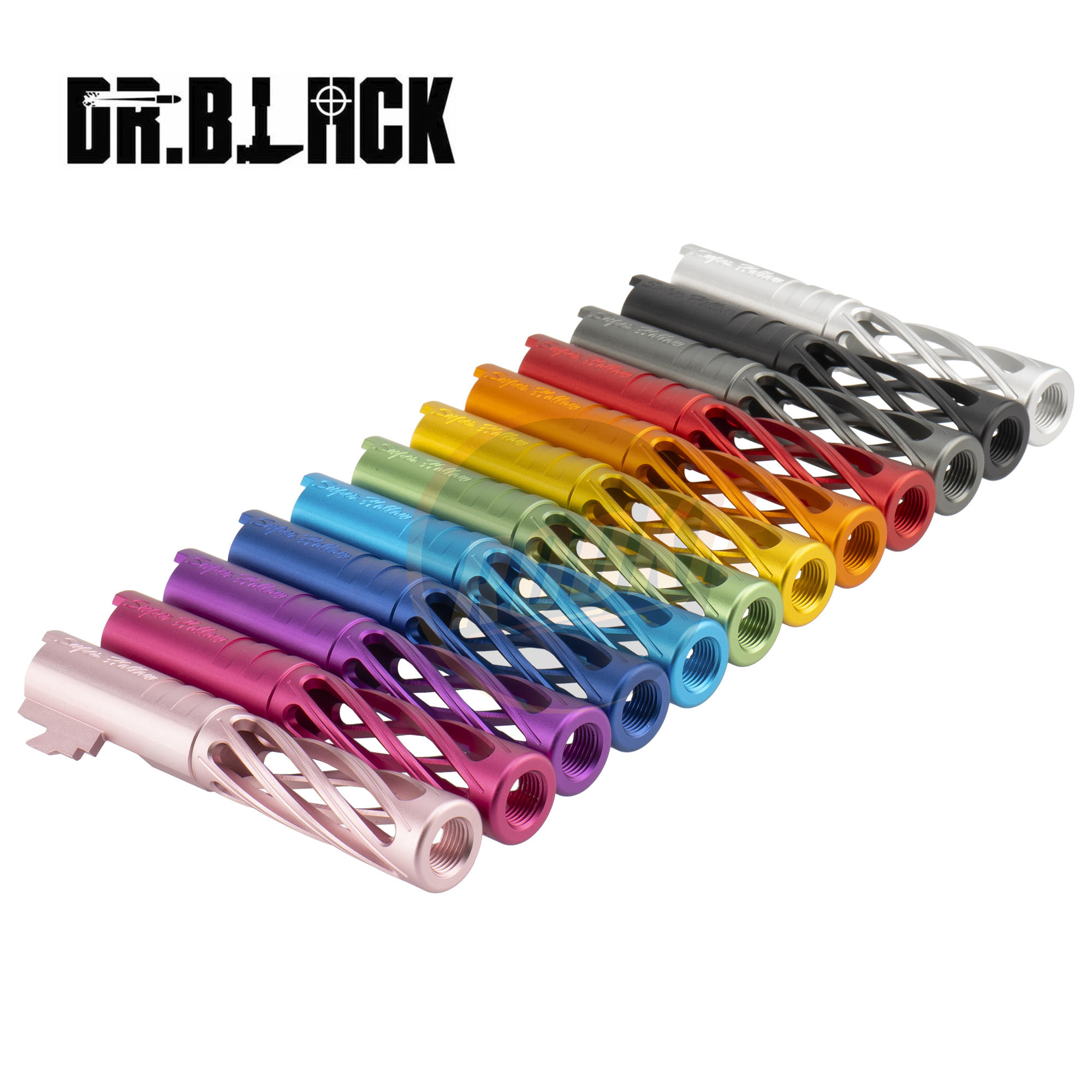DR.BLACK 4.3 Dinging Aluminum Outer Barrel