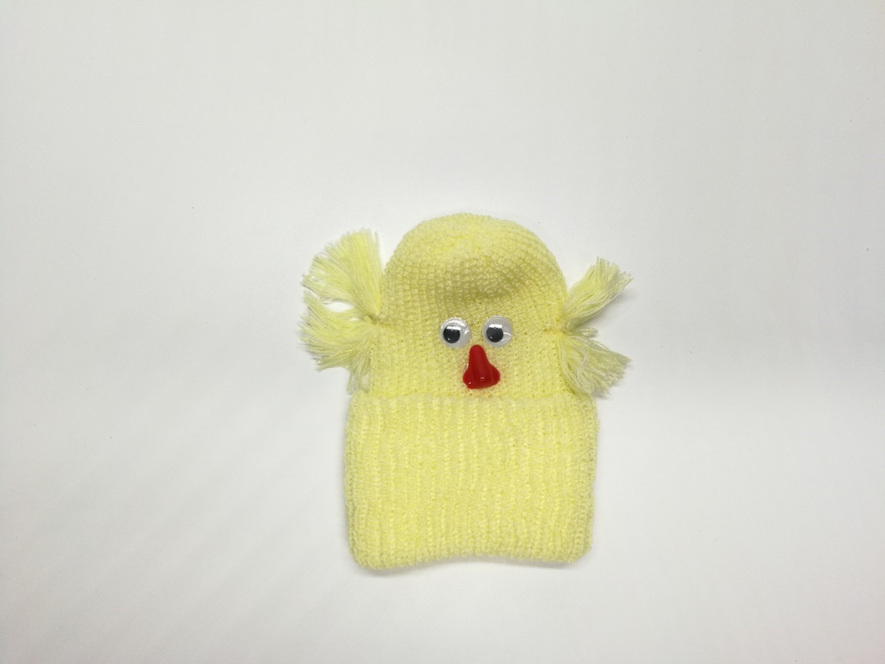 ขายส่ง หมวกไหมพรมเด็กแรกเกิด รุ่นเป็ดพื้นสี (ราคาต่อโหล) nongnini1988