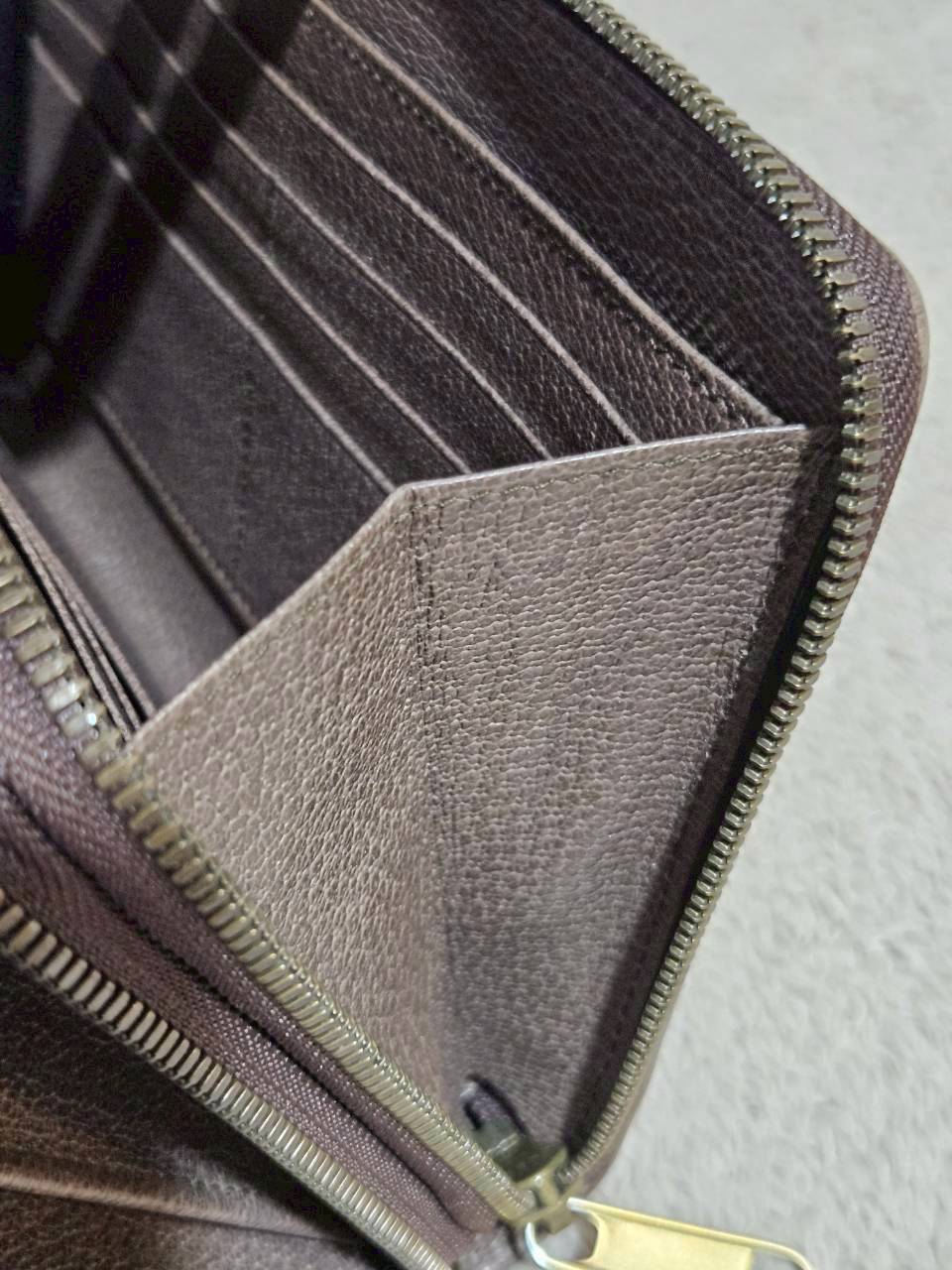 Gucci 575722 Ophidia Shoulder Bag Supreme Beige Brown