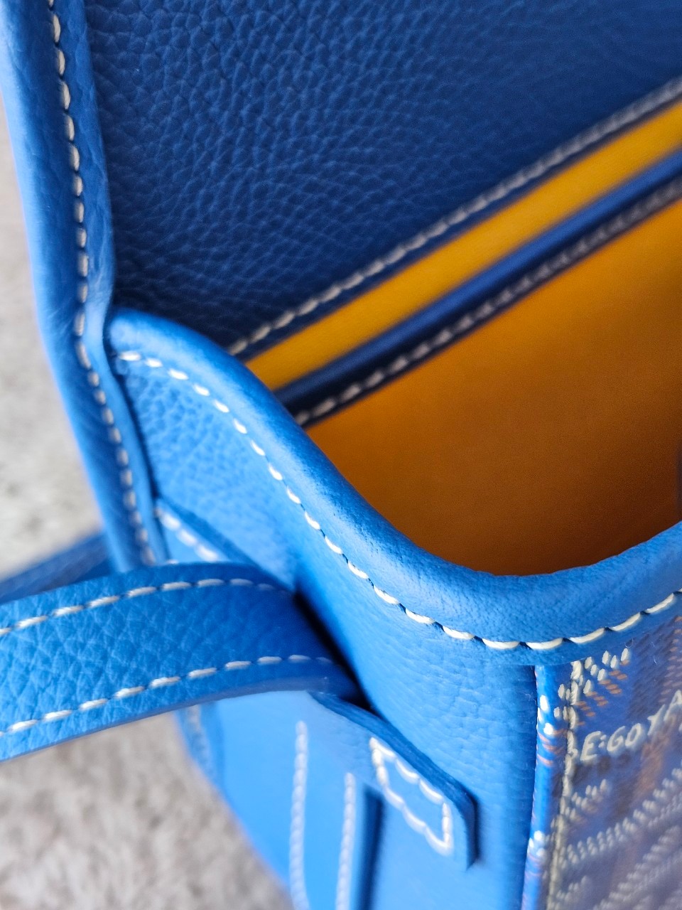 Goyard Belvedere PM sky blue