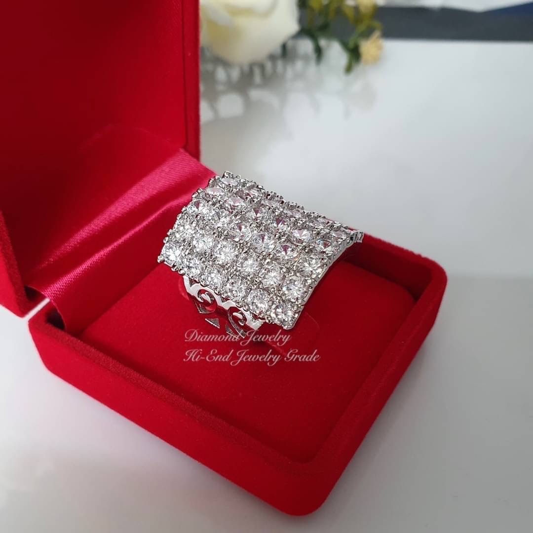 แหวนเพชรcz แหวนเพชรเทียบแท้ แหวนเพชรไปงาน