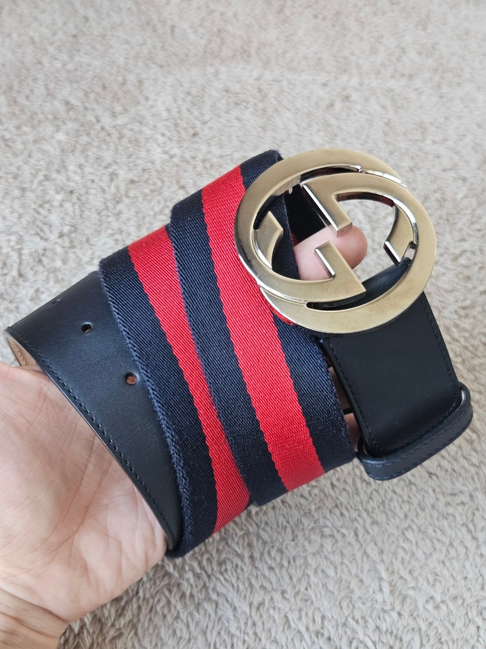 Gucci 411924 Men Belt 90/36