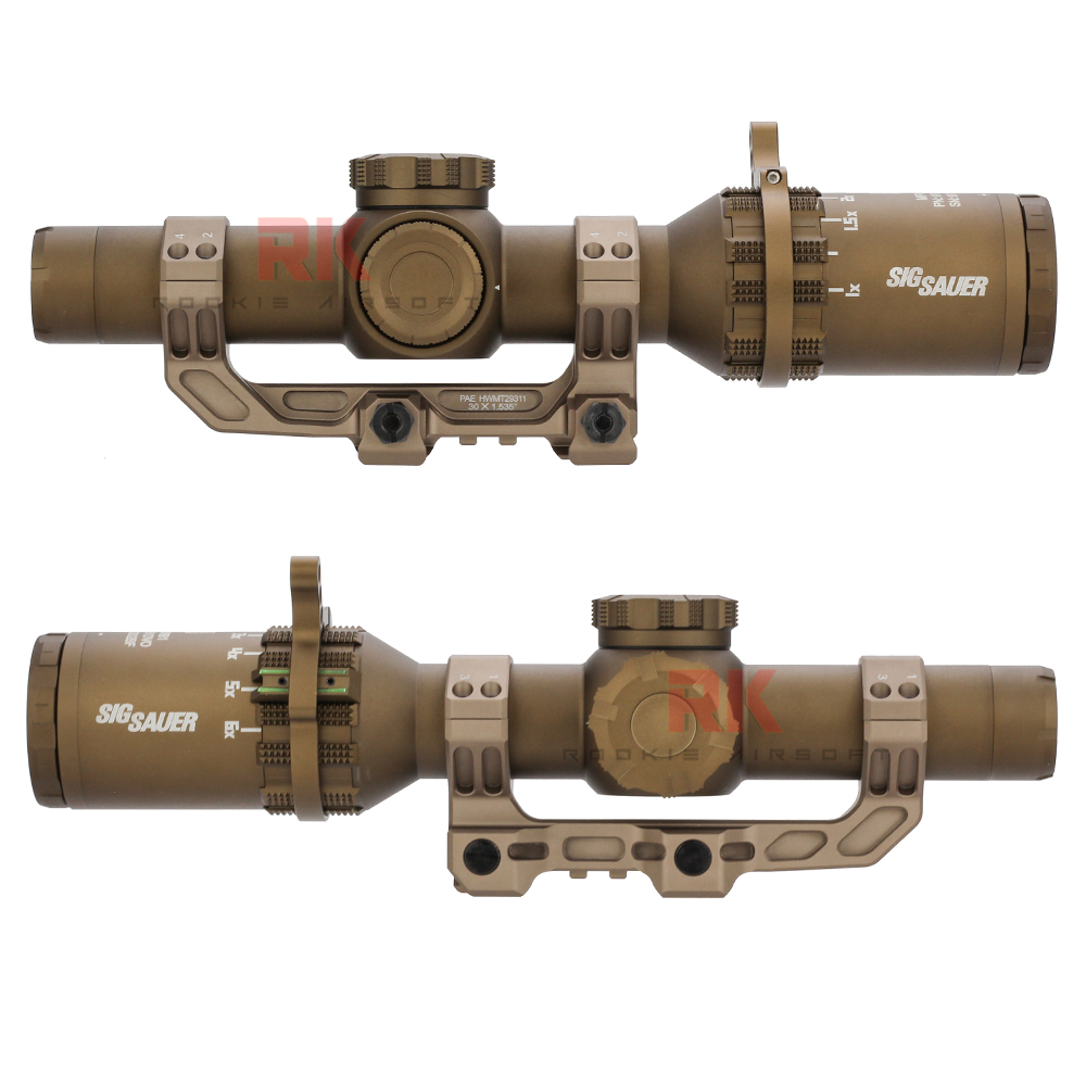 Holy Warrior 1-6x24mm HWO-TGO Rifle Scope