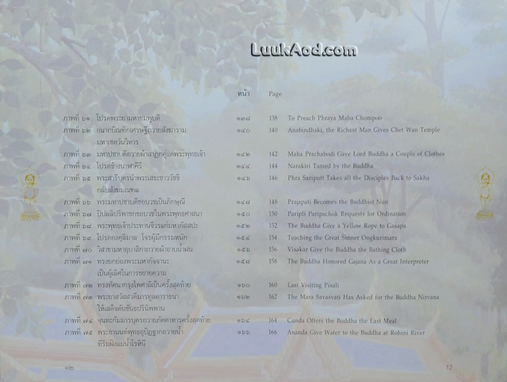 พุทธประวัติ History of Buddha (2 ภาษา ไทย-อังกฤษ)