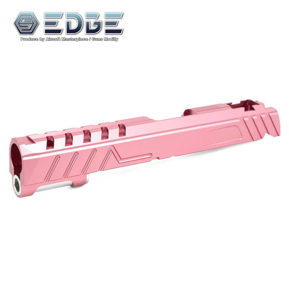 EDGE "DIVA" Aluminum Standard Slide for Hi-CAPA / 1911 (Pink)
