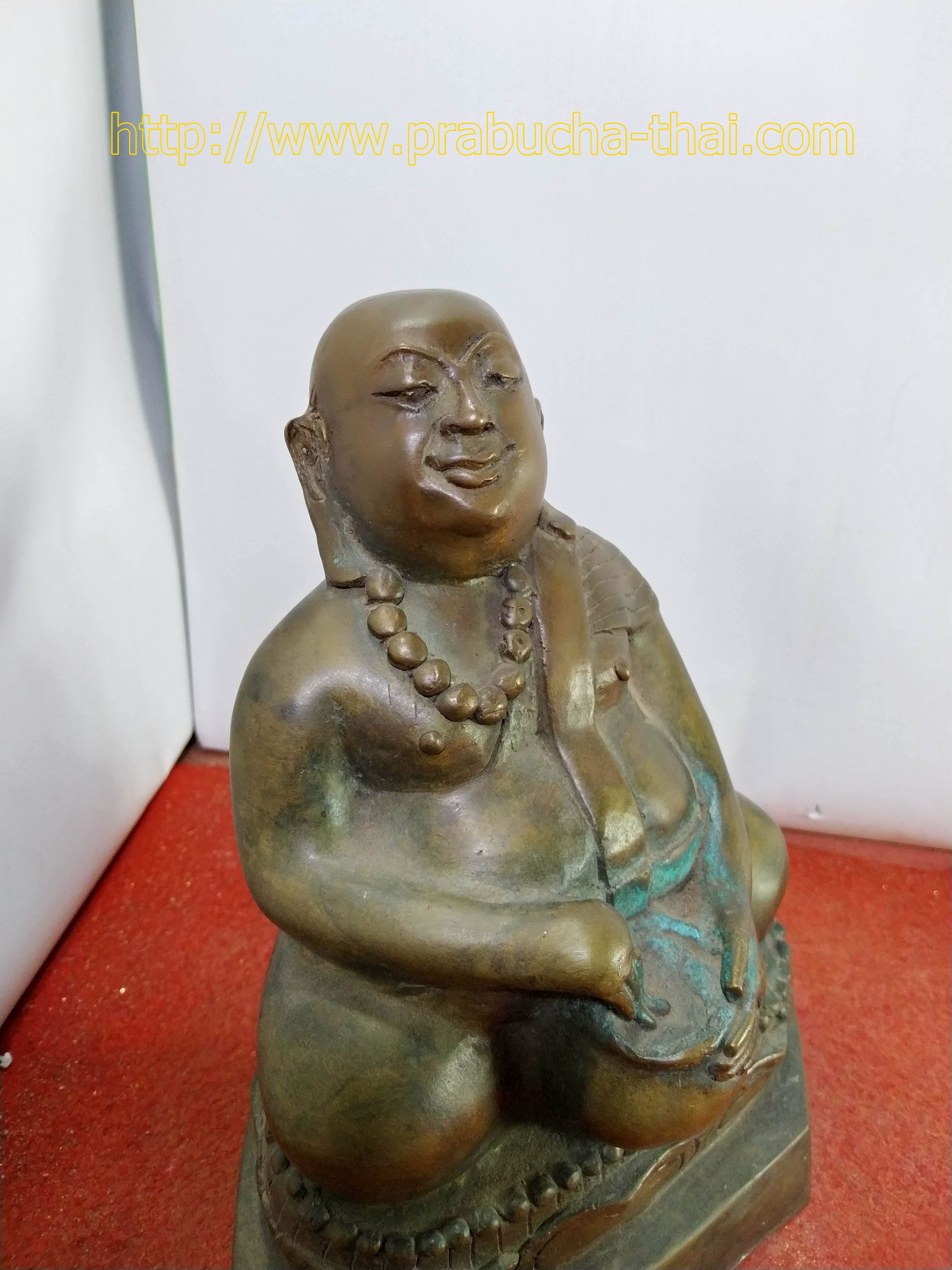 พระสังกัจจายน์ ปางจกบาตร เนื้อโลหะสำริด หน้าตัก 5 นิ้ว