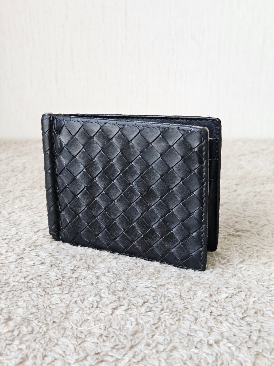 Bottega Money Clip สีดำ