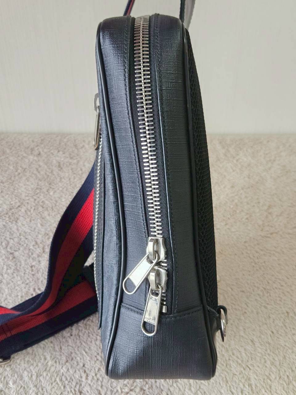 Gucci GG Black Sling Backpack