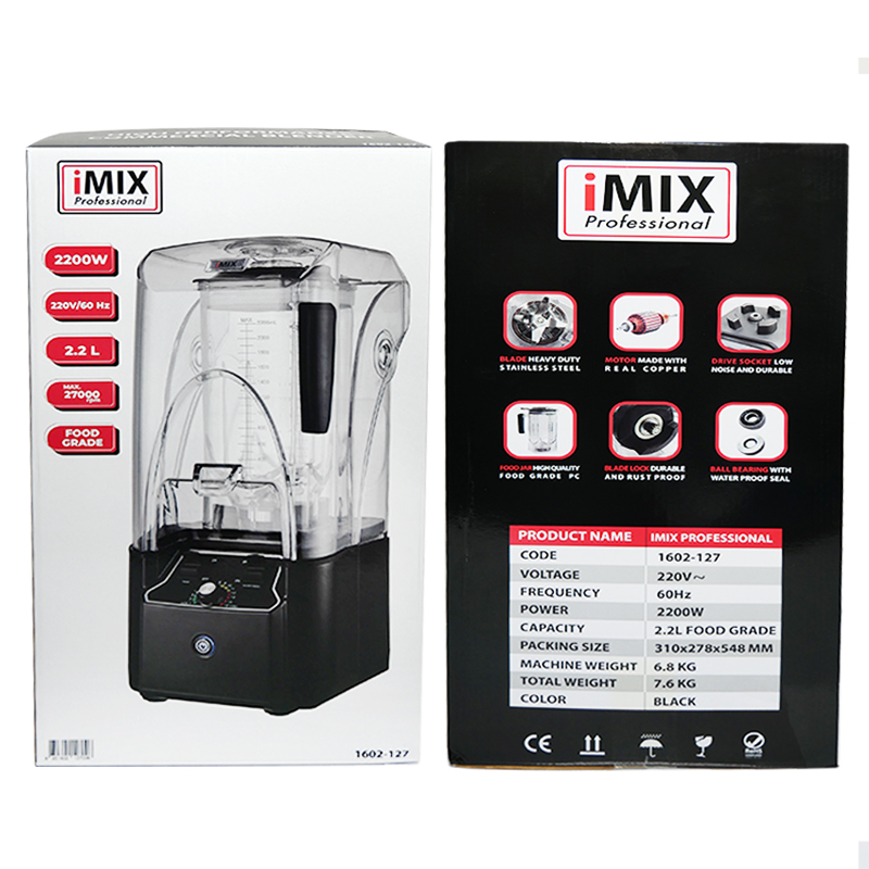 IMIX Professional commercial blender with Sound Cover 2200W