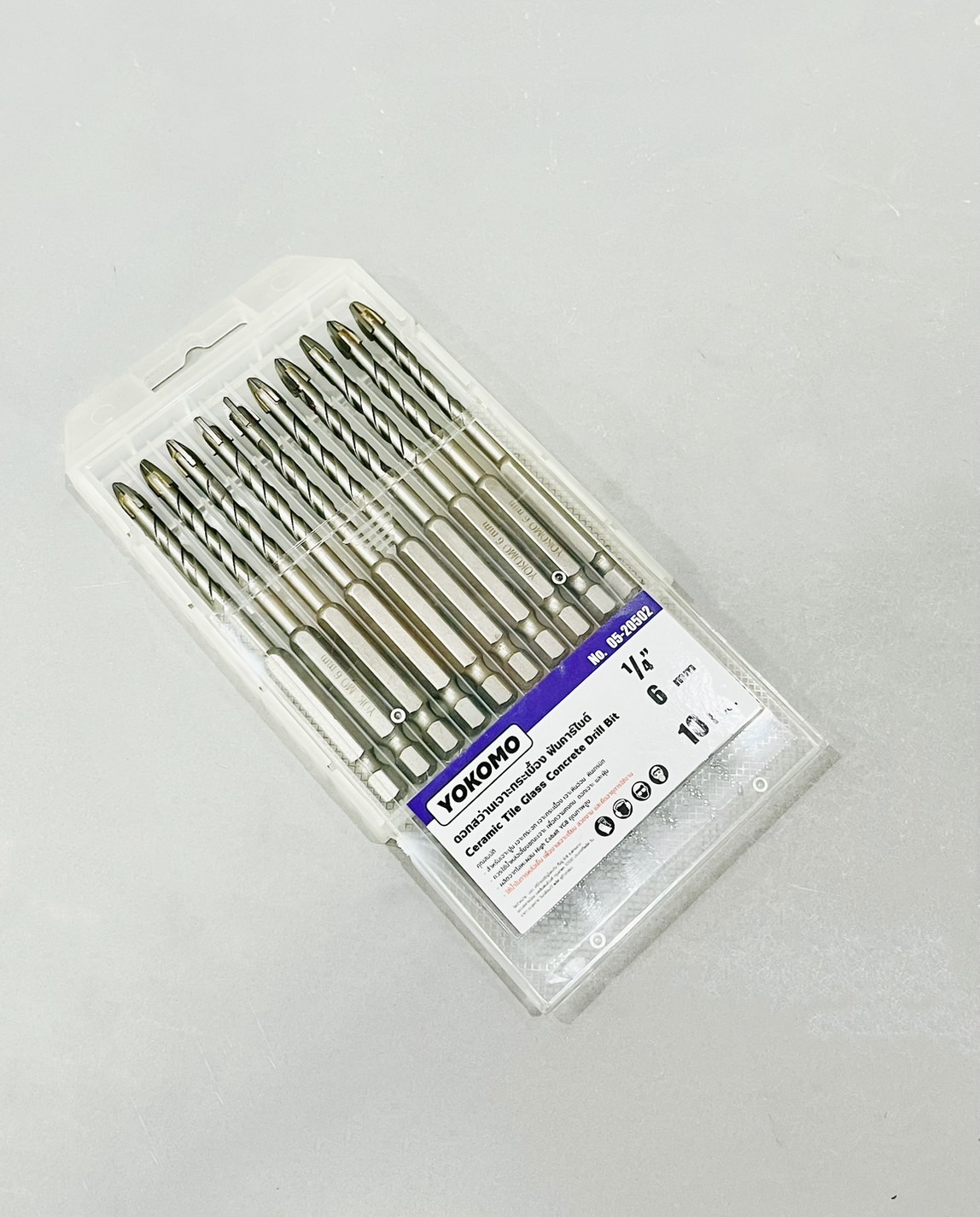 ดอกสว่านเจาะกระจก Yokomo