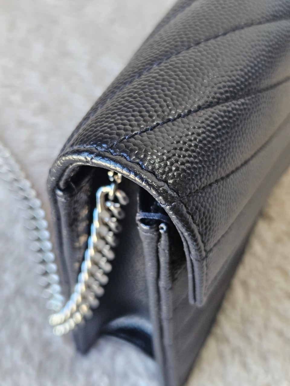 YSL WOC 7.5 สีดำอะไหล่เงิน