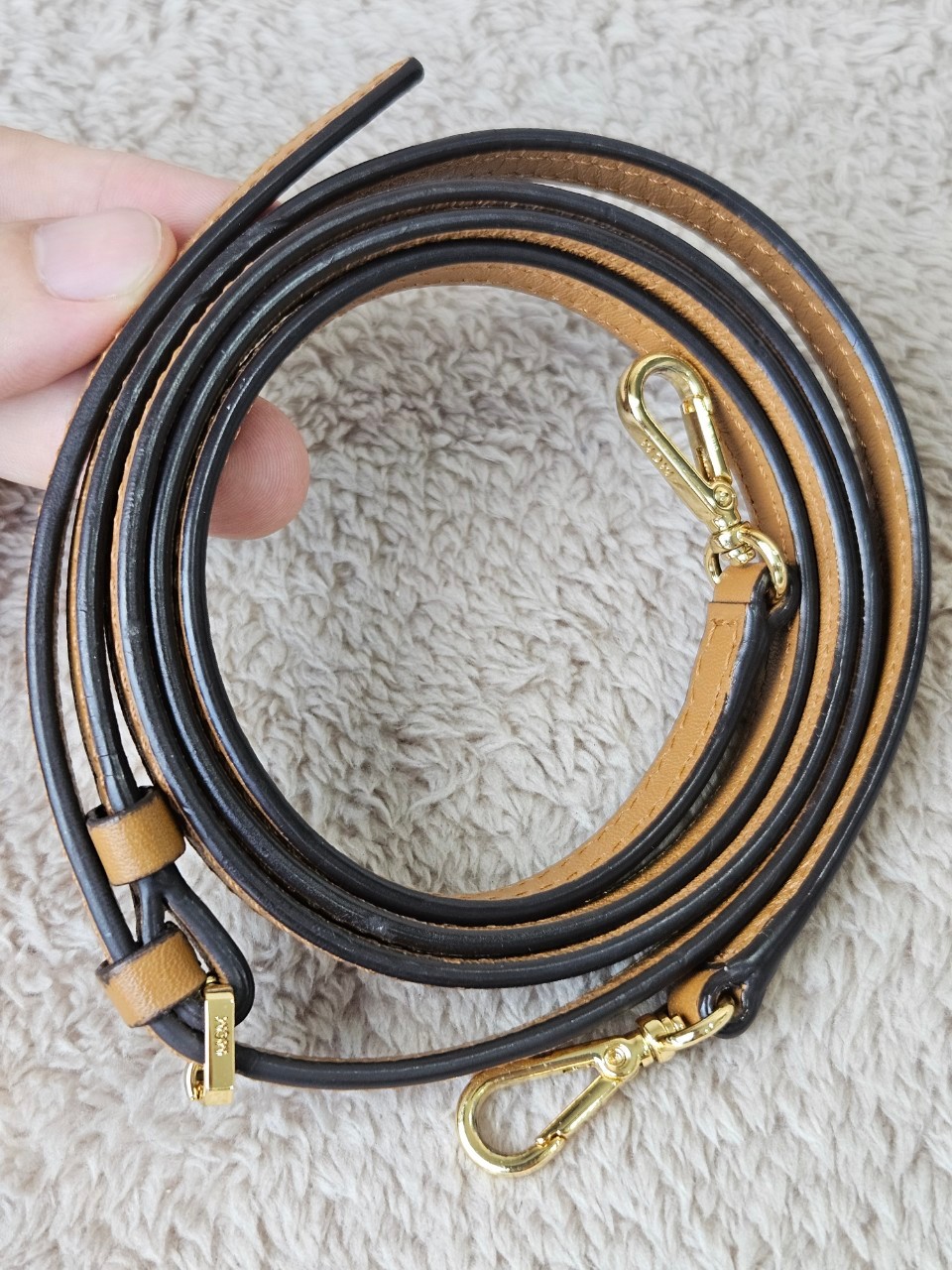 MCM Rabbit Top Zip Crossbody