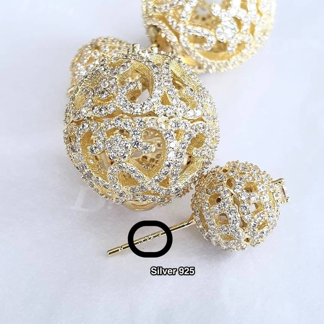 ต่างหูดิออ เพชร ต่างหู Dior tribales Earrings ต่างหู Hiend