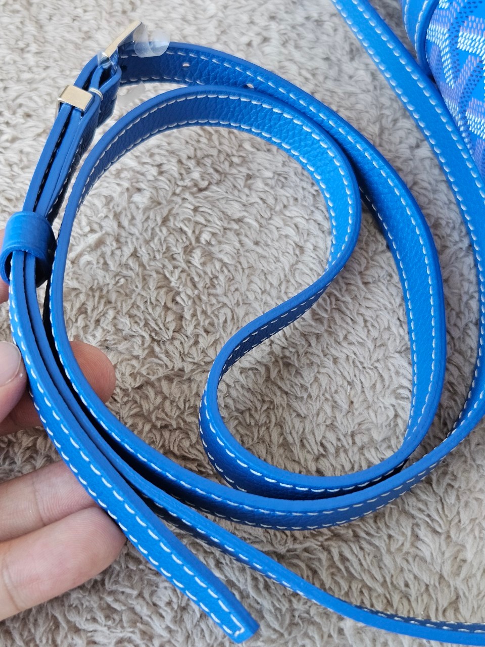 Goyard Belvedere PM sky blue