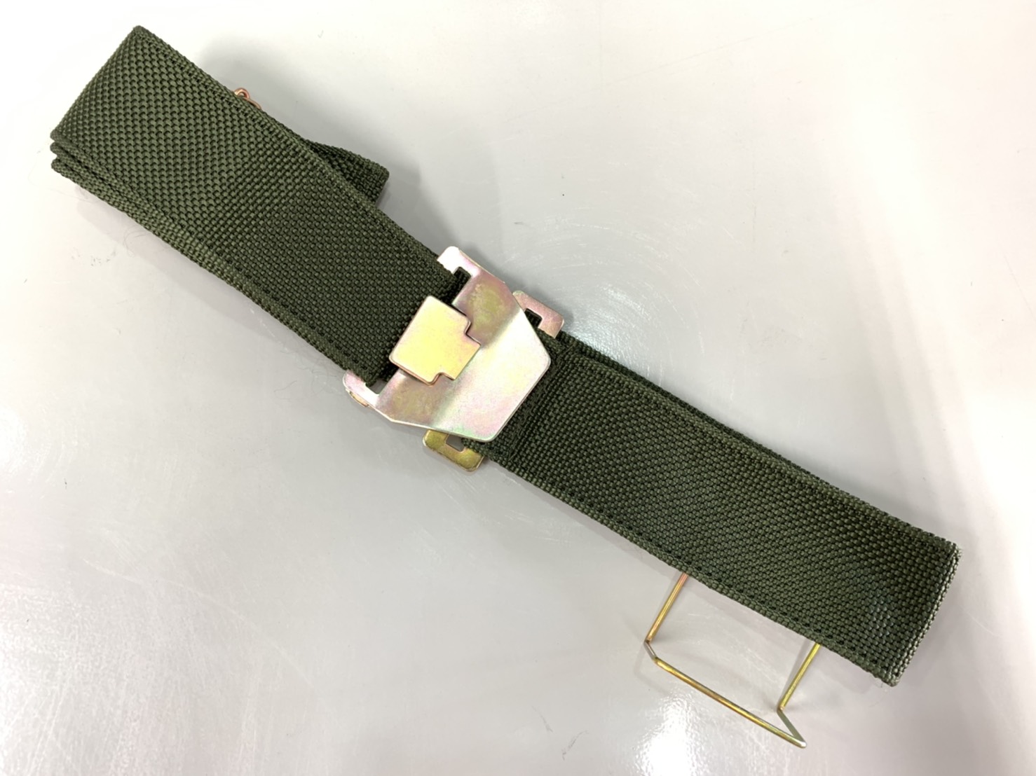 เข็มขัดช่างไม้ สีเขียว รุ่นประหยัด นกอินทรี