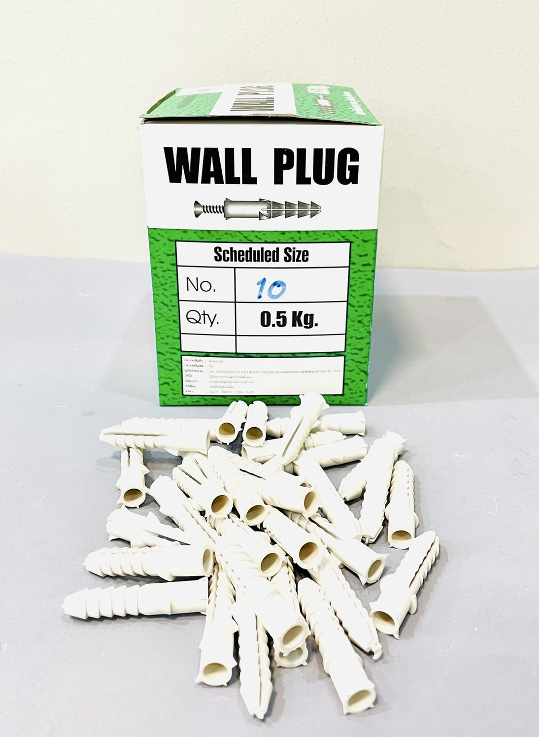 พุ๊กพลาสติก ขนาด 0.5 กก.