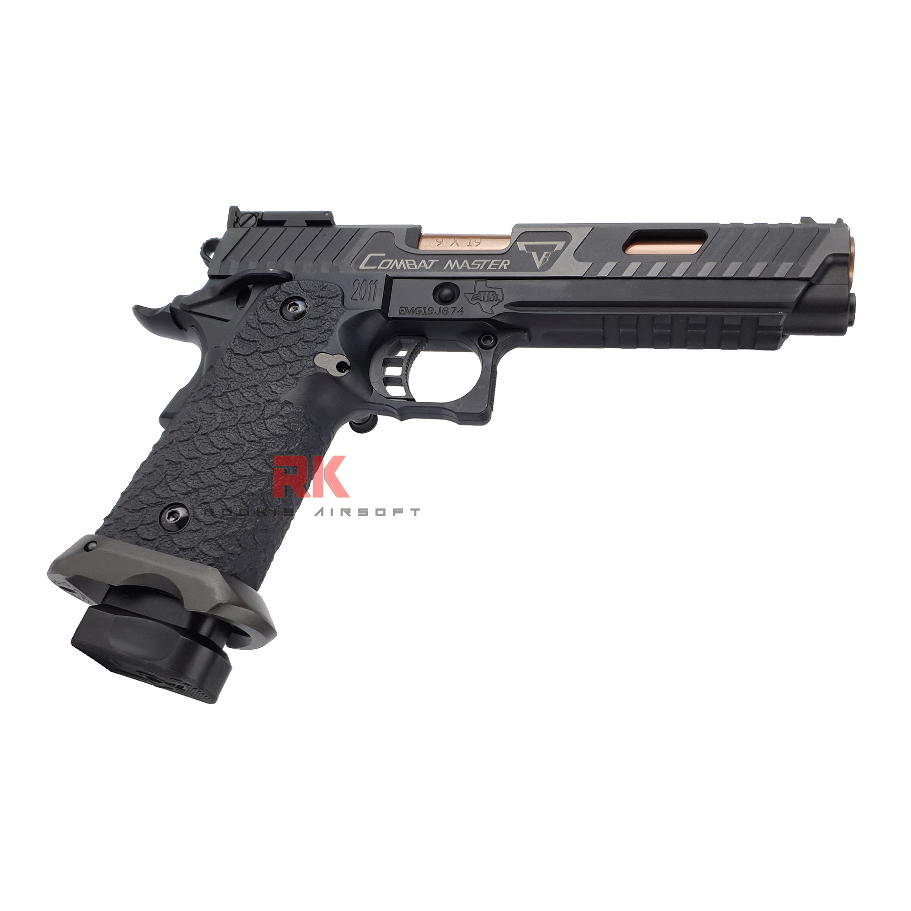 EMG John Wick 3 TTI STI 2011 Combat Master GBB (Steel Version)