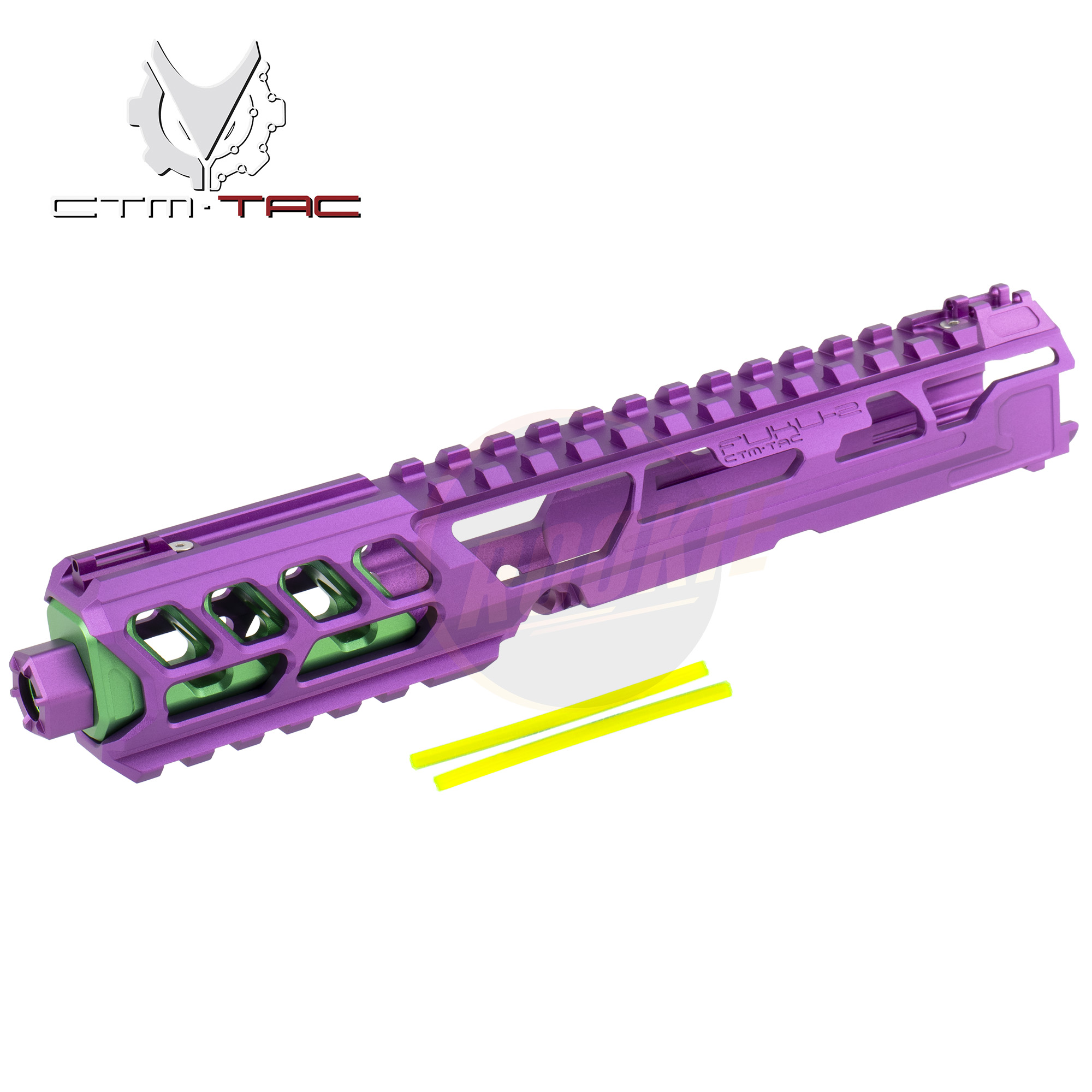 CTM FUKU-2 Upper Set (Long Cutout Version) for AAP-01 - Violet &Green (JOKER)