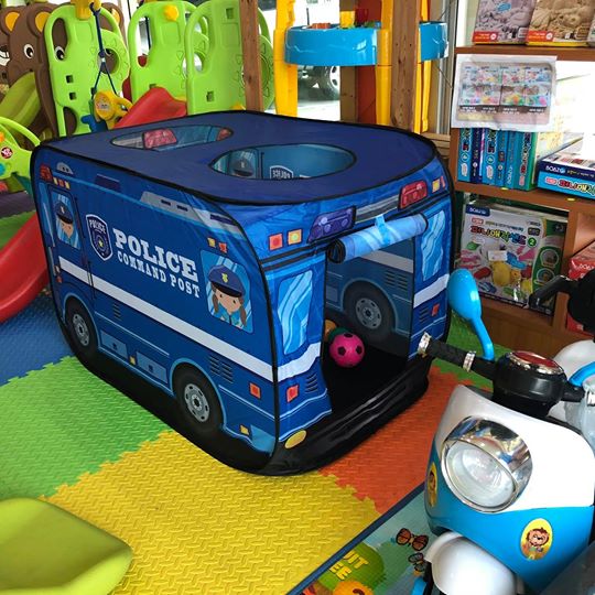 บ้านบอลรถตำรวจ Police Car พร้อมบอลเล็ก 50 ลูก
