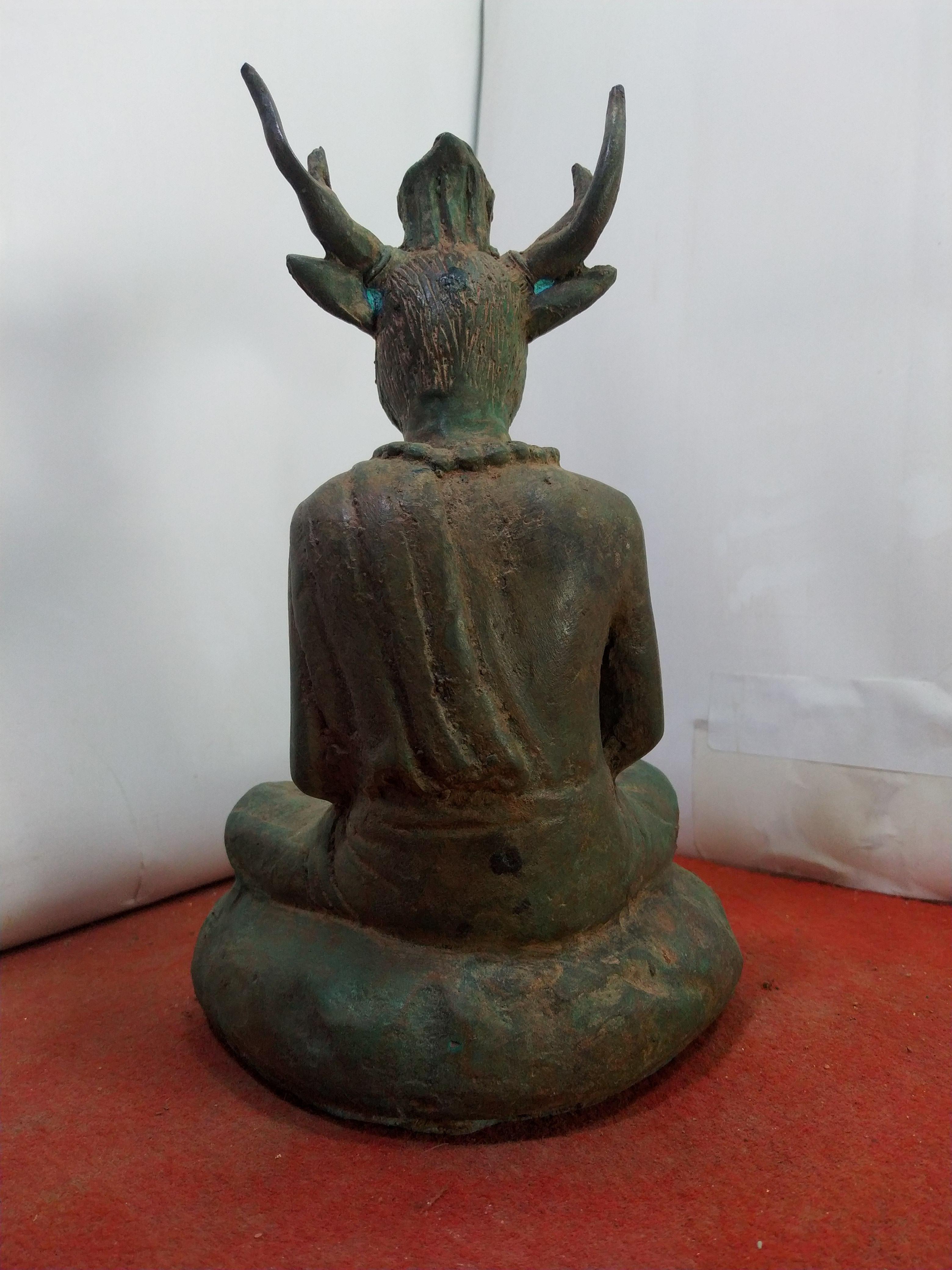 พระฤาษีหน้ากวาง หรือฤาษีหน้าเนื้อ หรือพระฤาษีกไลโกฎิ หน้าตัก 5 นิ้ว