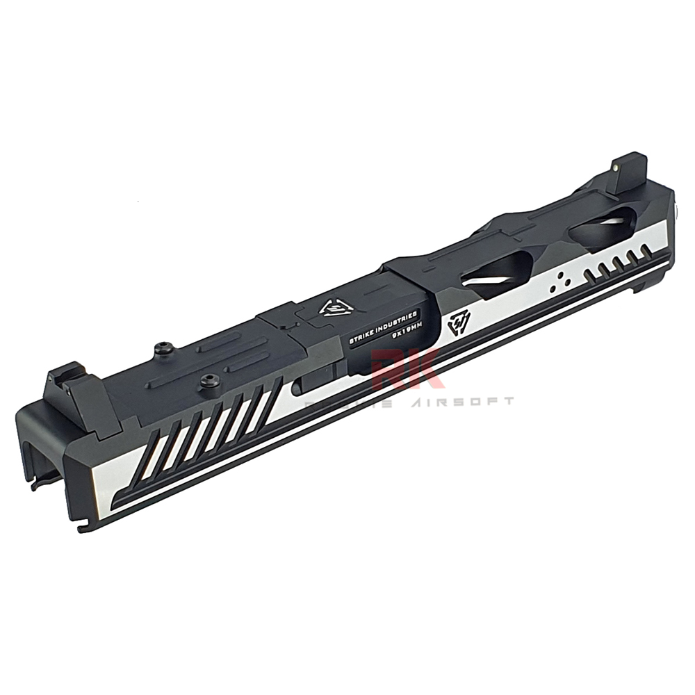 EMG / G&P Strike Industries Licensed ARK-17 Slide Set for Marui / WE G17 Gen3 (Two-Tone Black)