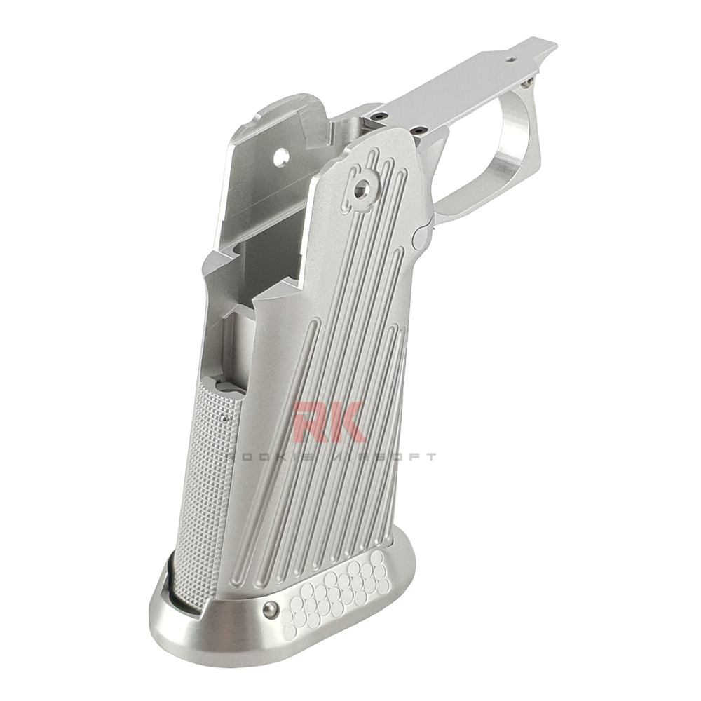 5KU Aluminum Grip Type 2 for Marui Hi-CAPA (Silver)