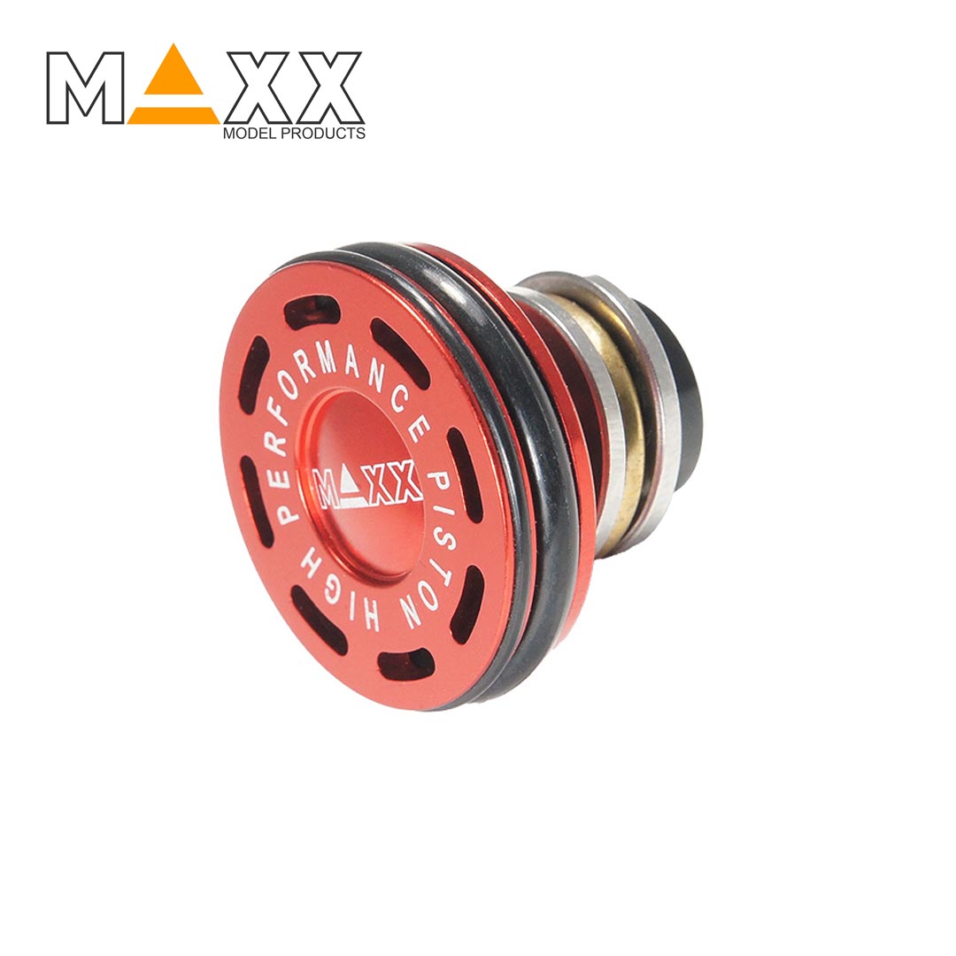 MAXX Model Aluminum Double O-Ring Ball Bearing AEG Piston Head
