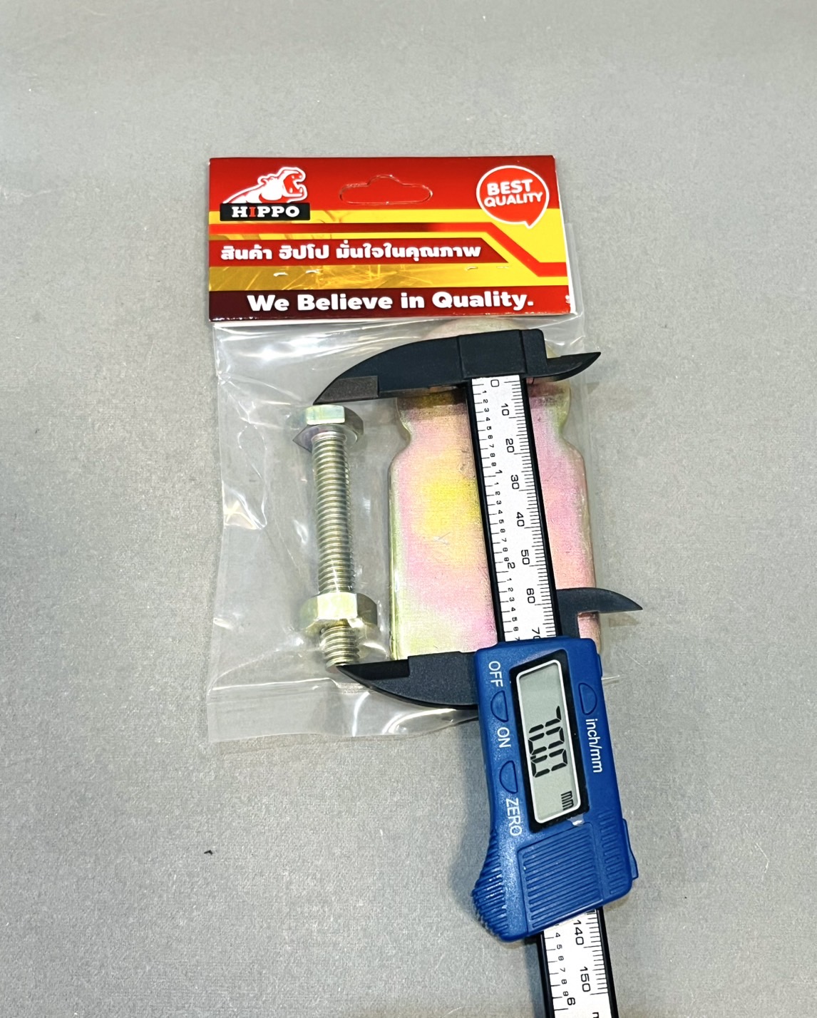 ฝาประกบขาเดี่ยว 3" พร้อมน็อต (ครบชุด ฝา2+น็อต1)