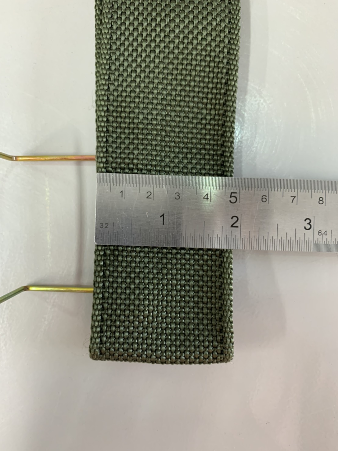 เข็มขัดช่างไม้ สีเขียว รุ่นประหยัด นกอินทรี