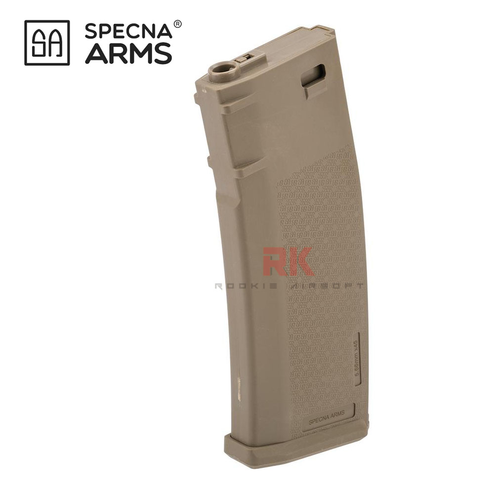 Specna Arms 125rds S-MAG Mid-Cap Magazine for M4 AEG (Tan)