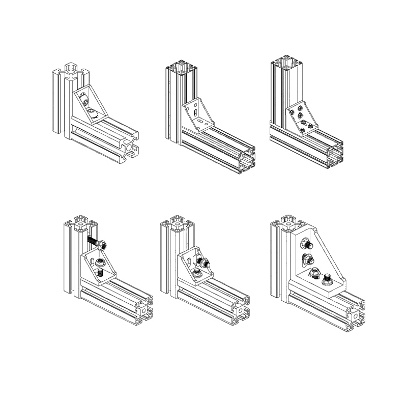 Bracket สำหรับอลูมิเนียมโปรไฟล์