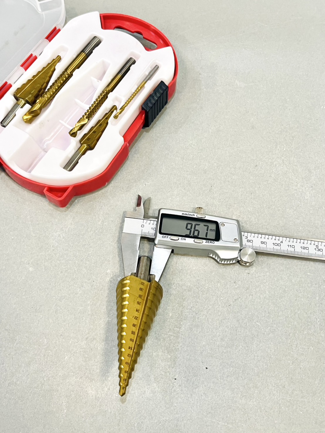 ดอกสว่านสเต็ป(ดอกขยายรู) 6ตัวชุด รุ่นกล่อง