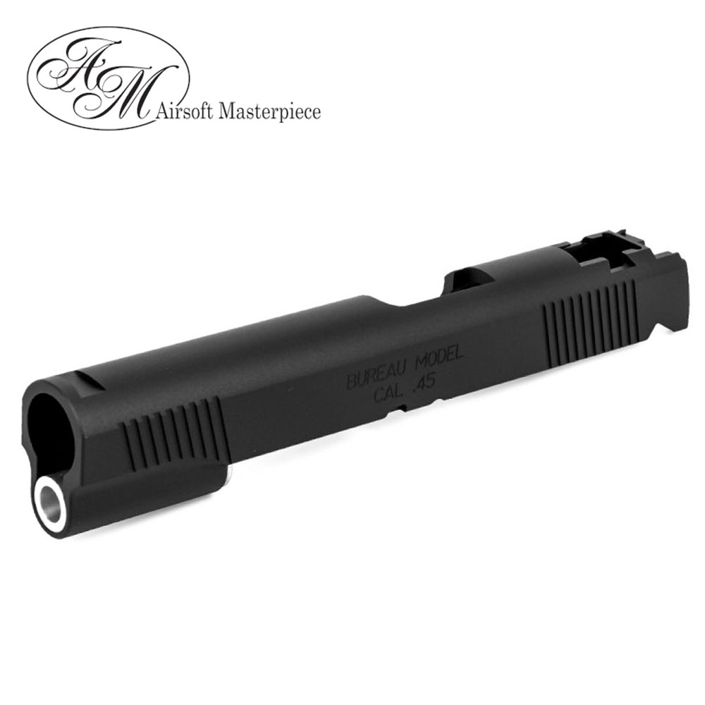 Airsoft Masterpiece Springfield Armory Standard Slide for Hi-CAPA / 1911 (Black)